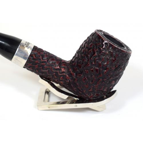 Peterson Large House Straight Billiard Rustic P Lip Pipe (PE595) - End of Line